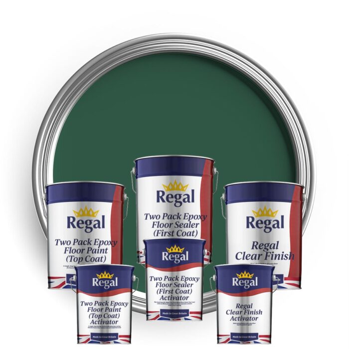 Two Pack Epoxy Floor Paint Bundle 5l Brunswick Green