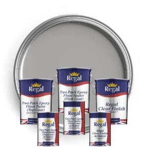 Two Pack Epoxy Floor Paint Bundle 5l Light Grey