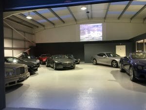 Car Showroom floor project for Premier GT