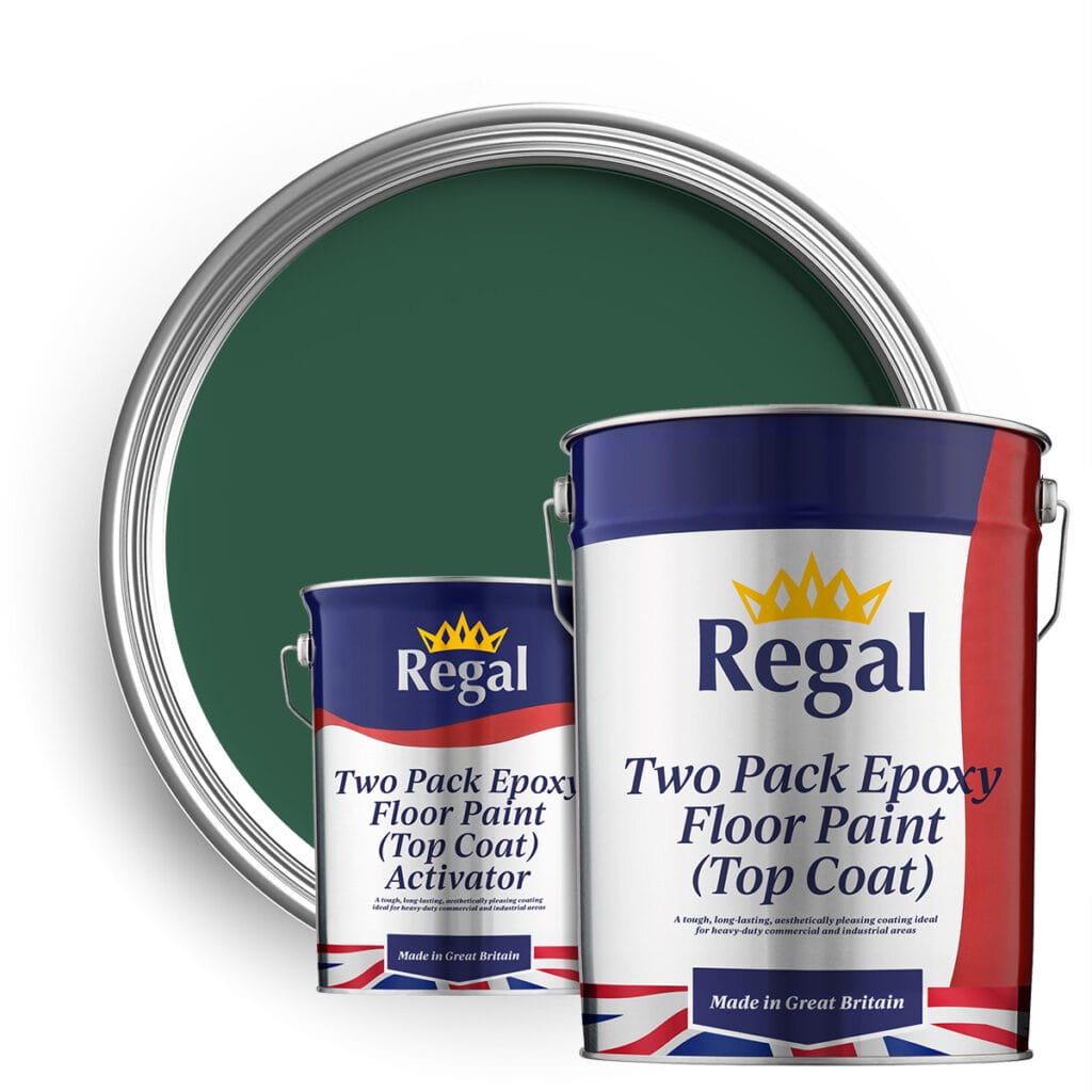 Two Pack Epoxy Floor Paint (Top Coat) 20l Brunswick Green