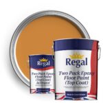 Two Pack Epoxy Floor Paint (Top Coat) 20l Caterpillar Yellow