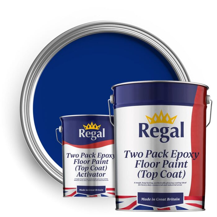 Two Pack Epoxy Floor Paint (Top Coat) 20l Ford Tractor Blue