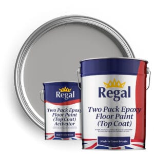 Two Pack Epoxy Floor Paint (Top Coat) 20l Light Grey