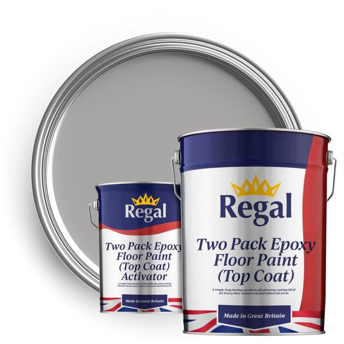 Two Pack Epoxy Floor Paint (Top Coat) 20l Light Grey