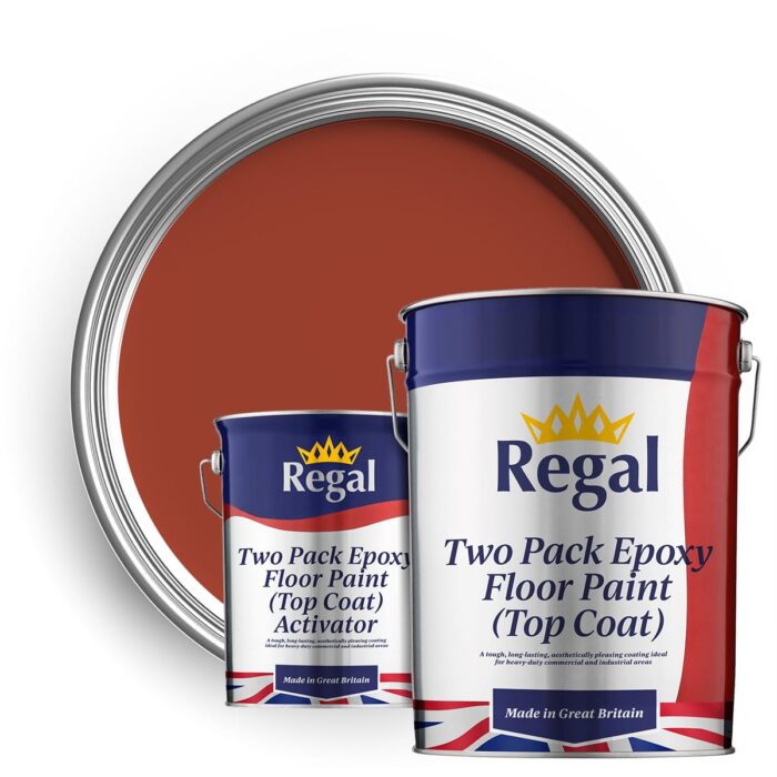 Two Pack Epoxy Floor Paint (Top Coat) 20l Red Oxide