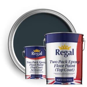 Two Pack Epoxy Floor Paint (Top Coat) 20l Slate Grey