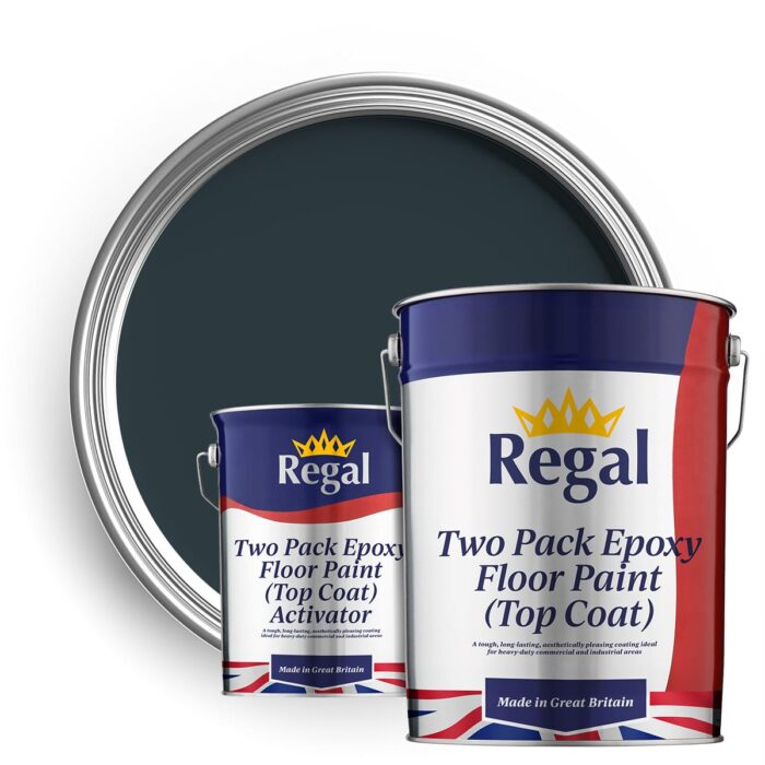 Two Pack Epoxy Floor Paint (Top Coat) 20l Slate Grey
