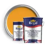 Two Pack Epoxy Floor Paint (Top Coat) 5l JCB Yellow