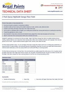 2-Pack Epoxy High Build Garage Floor Paint