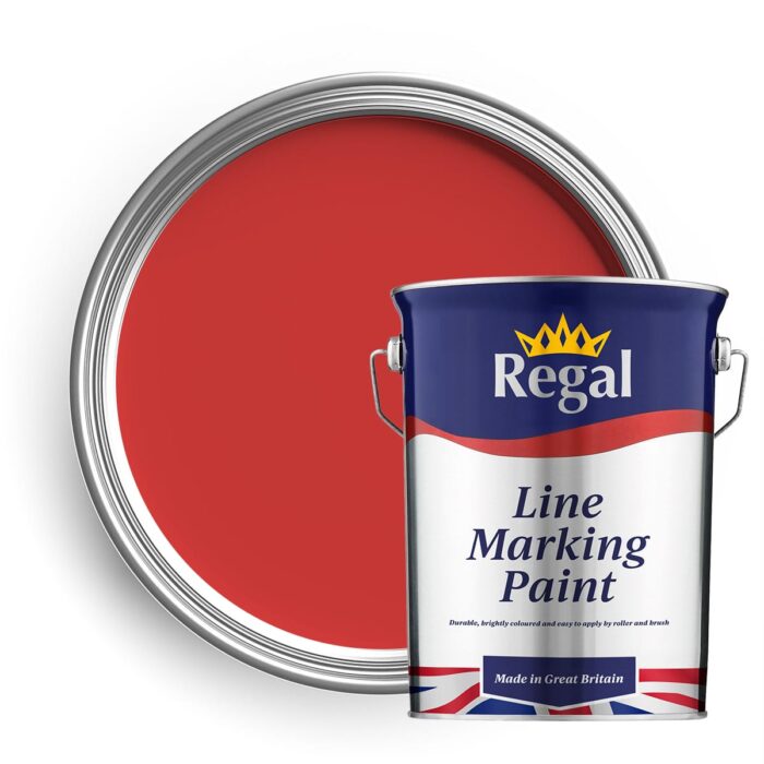 Bright Red Line Marking Paint