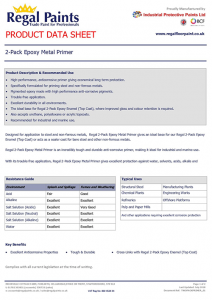 two pack epoxy metal primer