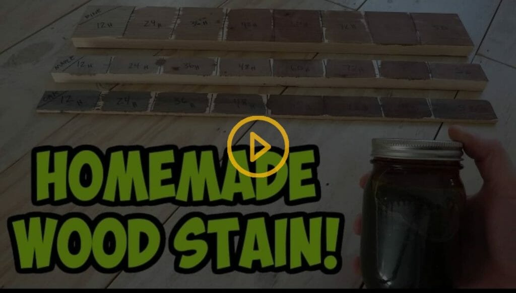 Iron Acetate Woodstain