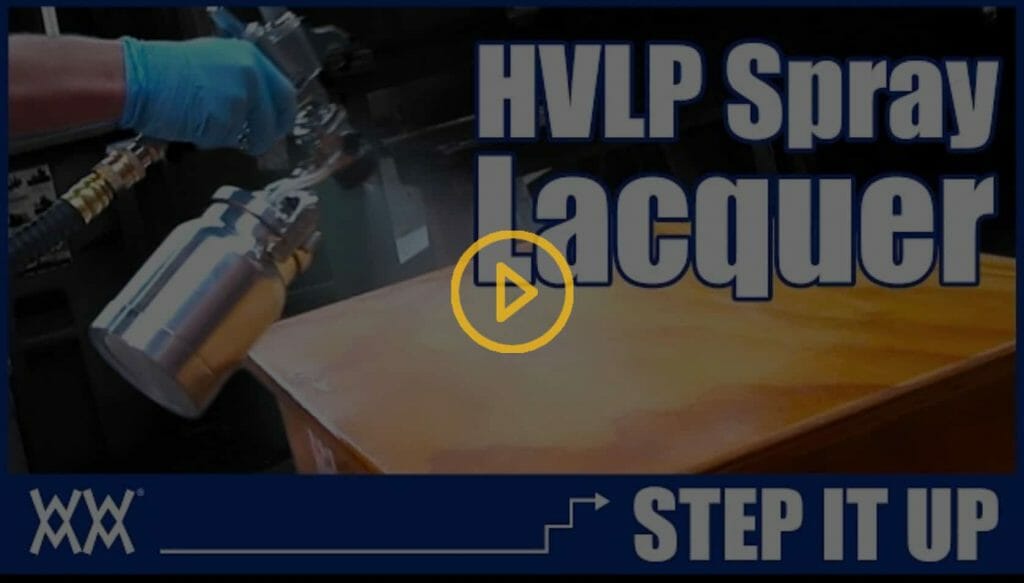 Spraying Lacquer