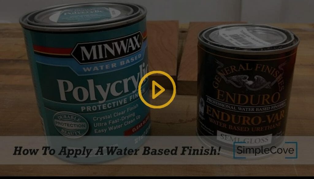 Water Based Polyurethane
