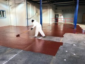 Clear Coat Epoxy Floor Coating - Watco Industrial Flooring