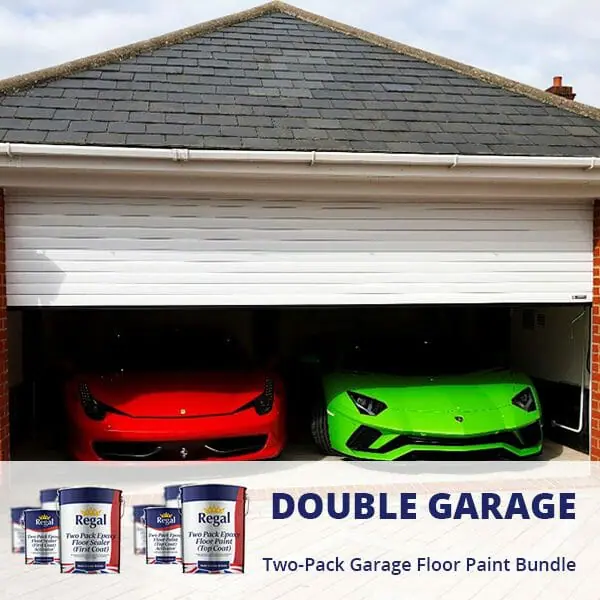 Double Garage Two Pack Garage Floor Paint Bund