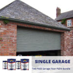 Single Garage Two Pack Garage Floor Paint Bundle