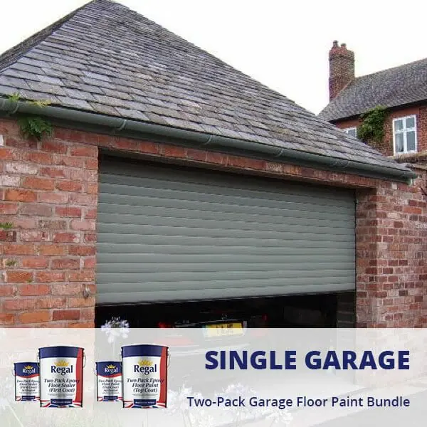 Single Garage Two Pack Garage Floor Paint Bundle