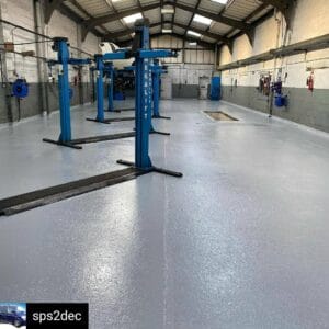 Floor Paint for Working Garage