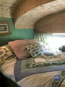 Bluebird Bus Bedroom