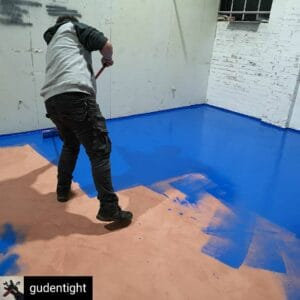 two pack epoxy floor paint top coat application