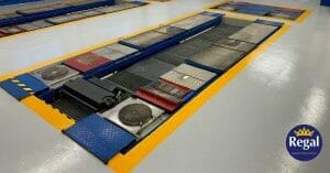 Crewe Honda Epoxy Garage Floor Paint Project