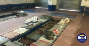Crewe Honda Epoxy Garage Floor Paint Project Preparation