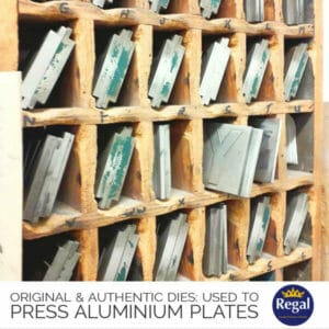 1960s original dies for pressing aluminium plates