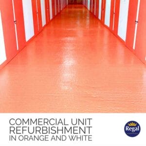 commercial storage unit refurbishment