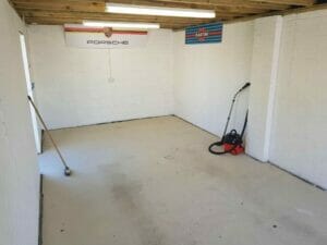 Garage Epoxy Floor Paint - Cleaning and preparation