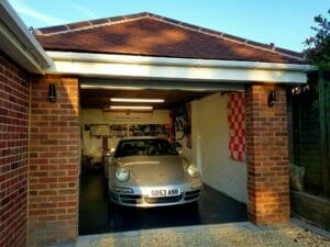 Garage Epoxy Floor Paint- finished job