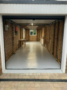 Grey Two-Pack High Build Epoxy Garage Floor Paint