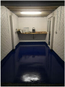 Black Two-Pack High Build Epoxy Garage Floor Paint