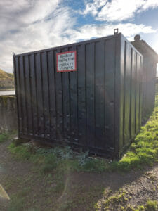 Black Container Paint