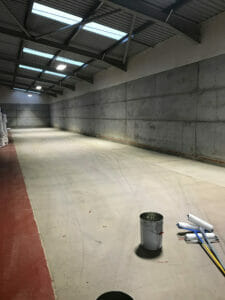 Red Oxide two pack epoxy floor sealer floor preparation