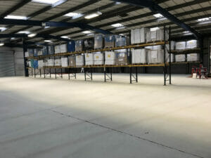 Red Oxide two pack epoxy floor sealer prepared floor