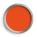 Bright Orange Metal Paints